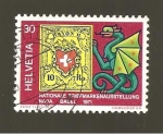 Stamps Switzerland -  CAMBIADO MBV