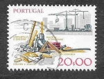 Stamps Portugal -  1374 - Herramientas de Trabajo, Antiguas y Nuevas