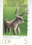 Stamps Germany -  figura museo Leipzig