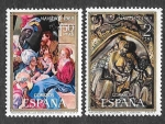 Stamps Spain -  Edif 1944-1945 - Navidad