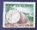 Stamps New Zealand -  Industria maderera