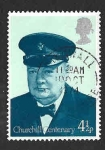 Stamps United Kingdom -  728 - Winston Spencer Churchill