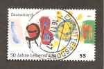 Stamps Germany -  CAMBIADO DM