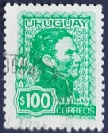 Stamps Uruguay -  General Artigas