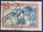 Stamps Argentina -  Bodegon frutas