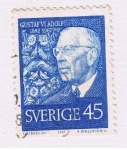 Stamps Sweden -  Gustaf Viadolf  1882 - 1967