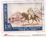 Stamps Peru -  Expoisición Peruana París 958