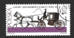 Stamps Poland -  1379 - Carruajes Tirados por Caballos del Museo Lancut