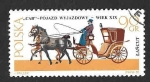 Stamps Poland -  1382 - Carruajes Tirados por Caballos del Museo Lancut