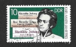 Stamps Germany -  2332 - Karl Marx (DDR)