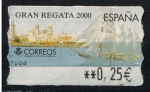 Stamps Spain -  ATMS  Gran Regata 2000