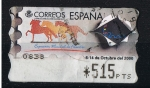 Stamps Spain -  ATMS  Exposición Mundial de Filatelia Octubre  2000