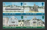 Stamps United Kingdom -  332a-334a - Arquitectura Moderna (ISLA DE MAN)