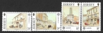 Stamps United Kingdom -  532 a 535 - Oficinas Postales (JERSEY)