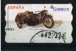 Stamps Spain -  AMTS  DKW  con sidecar   1938