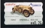 Stamps Spain -  AMTS Museo Historia Automocion   Salamanca  Amilcar  1927