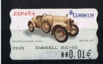 Stamps Spain -  AMTS Museo Historia Automocion   Salamanca  Amilcar  1927