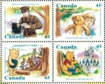 Stamps Canada -  1996, Winnie the Pooh