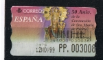 Stamps Spain -  50 Avrio. Coronación Sta. Mª del Puerto Santoña Cantabria