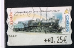 Stamps Spain -  Locomotora  141 - 2040.  Norte 4542  año 1918