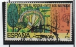 Stamps Spain -  Protecion d' l' Naturaleza: Protección d' l' Bosques