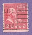 Stamps United States -  INTERCAMBIO