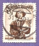 Stamps Austria -  INTERCAMBIO