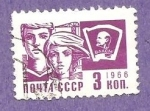 Stamps Russia -  INTERCAMBIO