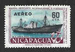 Stamps Nicaragua -  C401 - Marina Mercante Nicaraguense