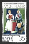 Stamps Germany -  1581 - Escenas de Turingia del Siglo XVIII (DDR)