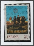 Stamps Spain -  Cine Español: Viaje a ninguna parte