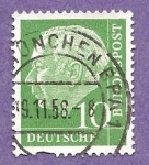 Stamps Germany -  INTERCAMBIO