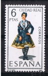 Stamps Spain -  Trajes típicos  Ciudad Real