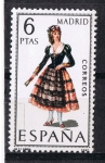 Stamps Spain -  Trajes típicos  Madrid