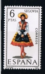 Stamps Spain -  Trajes típicos  Segovia