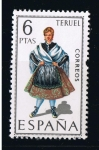 Stamps Spain -  Trajes típicos  Teruel