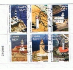 Stamps Spain -  Faros  2009