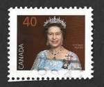 Stamps Canada -  1168 - Isabel II de Reino Unido