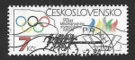 Stamps Czechoslovakia -  2498 - XC Aniversario del Comité Olímpico Internacional