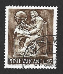 Stamps Vatican City -  425 - Oficio: Bajorrelieve