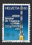 Stamps Switzerland -  680 - Agencia Espacial Europea (ESA)