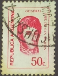 Stamps Argentina -  General San Martin