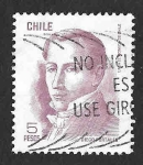 Stamps Chile -  640 - Diego Portales