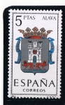 Stamps Spain -  Escudos de Provincias  Alava