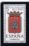 Stamps Spain -  Escudos de Provincias  Castellón de la Plana