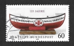 Stamps Germany -  1605 - 125 Aniversario de la Sociedad Alemana de Auxilio a los Naufrágos