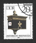 Stamps Germany -  2457 - Buzones Históricos (DDR)