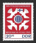 Stamps Germany -  B133 - Congreso Mundial por la Paz (DDR)