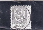 Stamps Finland -  león rampante