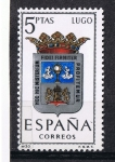 Stamps Spain -  Escudo de España  Lugo